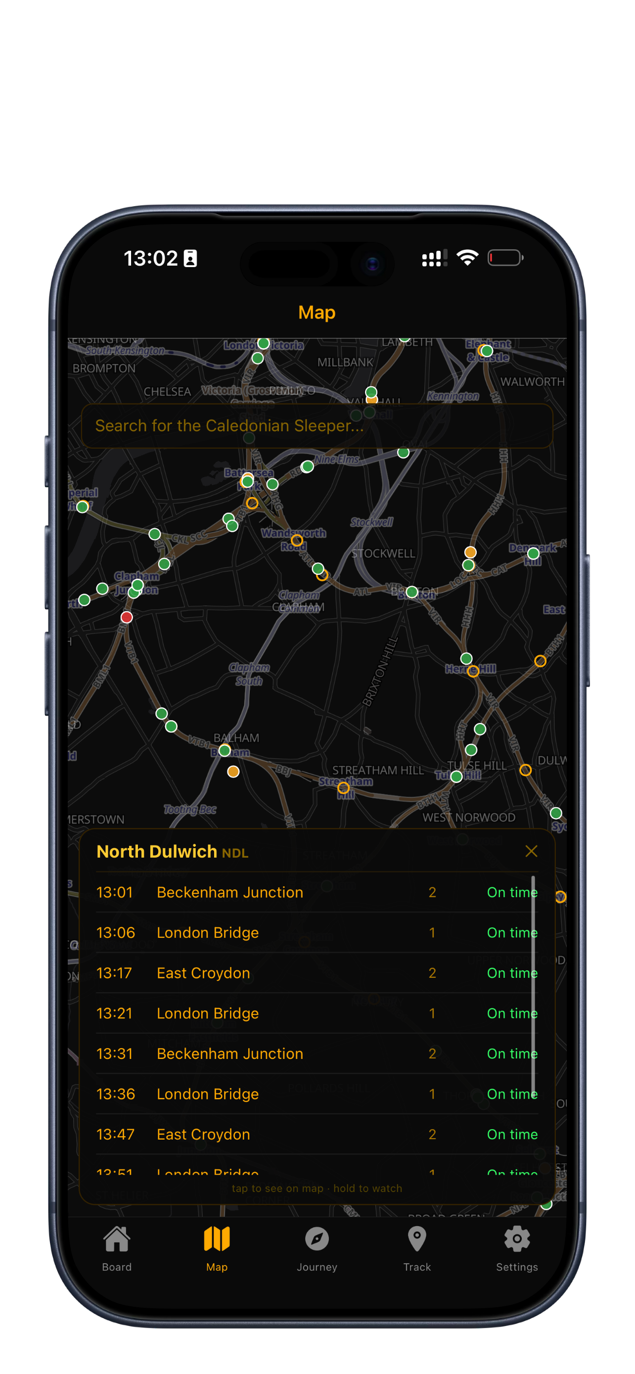 Discover stations